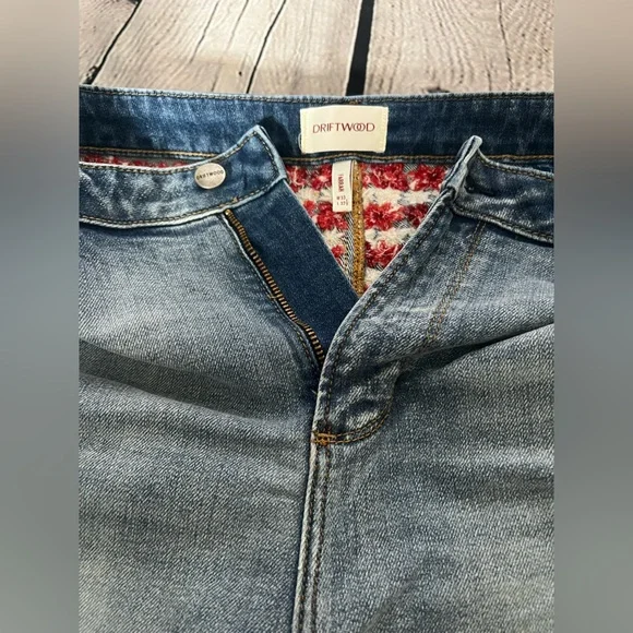DRIFTWOOD JEANS Farrah X Floral Flags Jeans